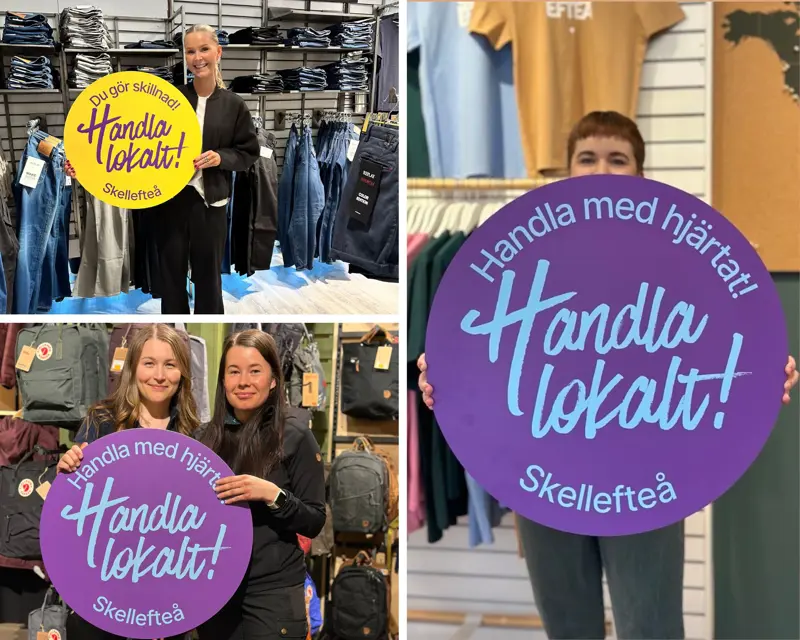 Handla Lokalt Kollage